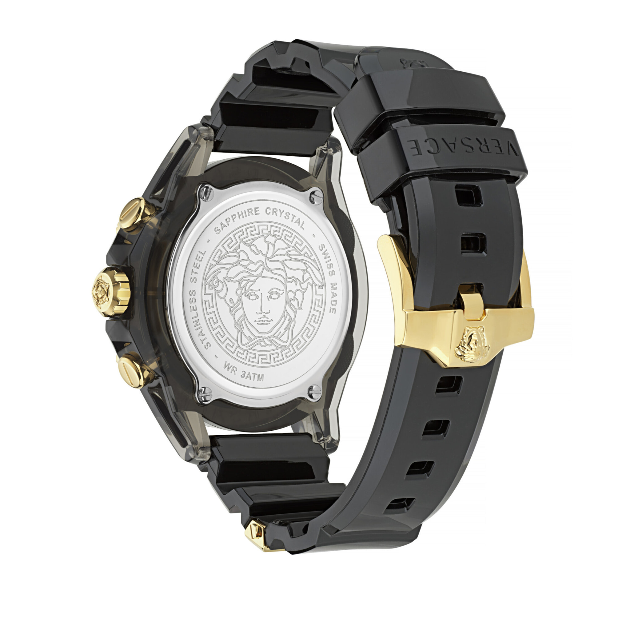 Versace Quartz Chronograph Watch Icon Active