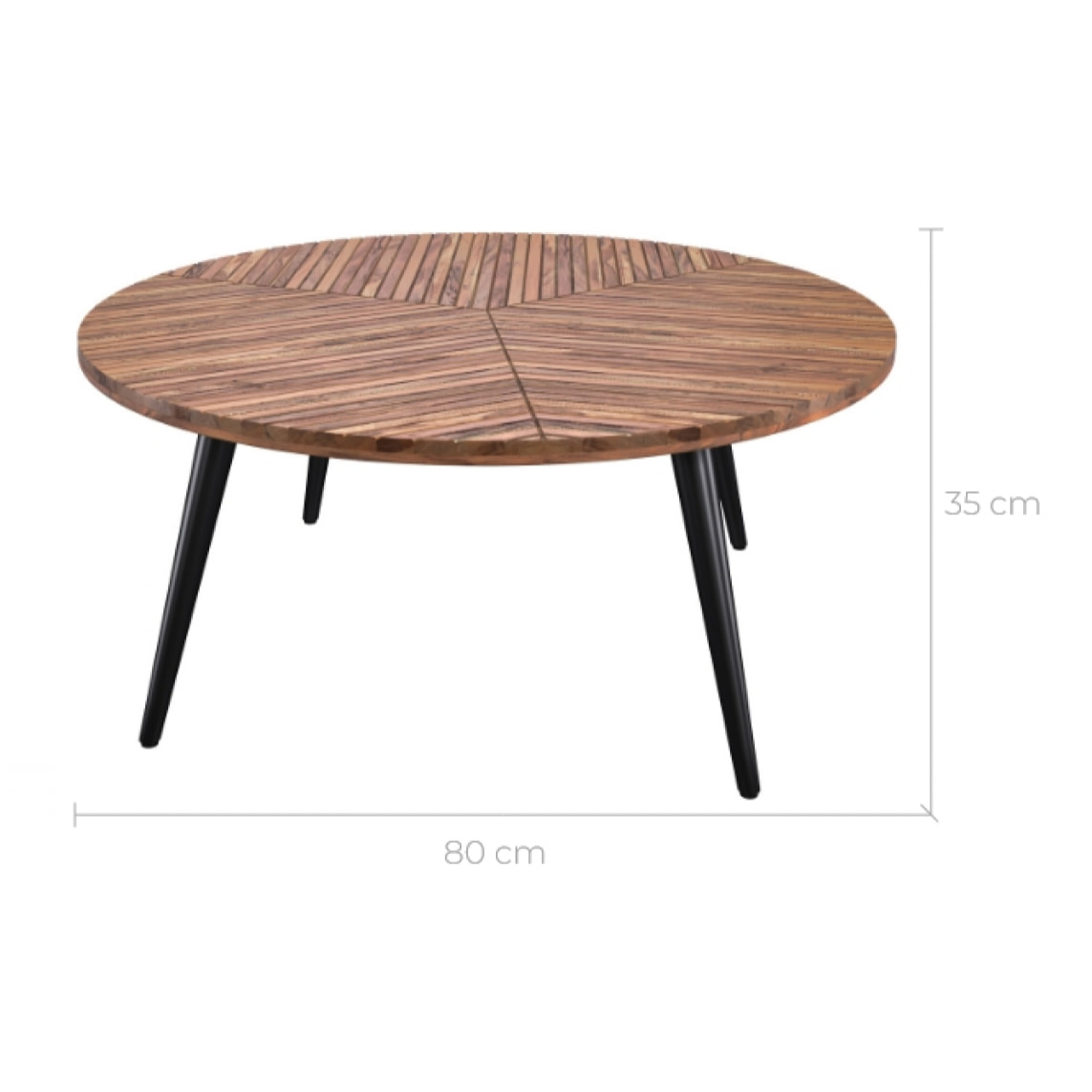 Table basse Ella D80 cm