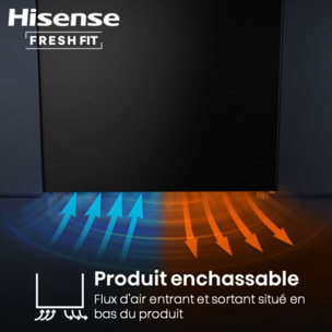 Réfrigérateur combiné HISENSE RB3K330SAIC
