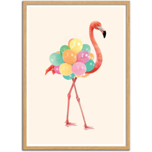 Affiche - Flamingo Party - Paul Fuentes
