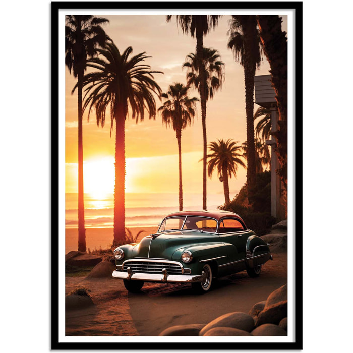 Affiche - California Sunset - Philippe Hugonnard