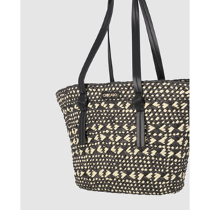 Bolso - Negro - Medida: 36 cm x 25 cm x 15 cm