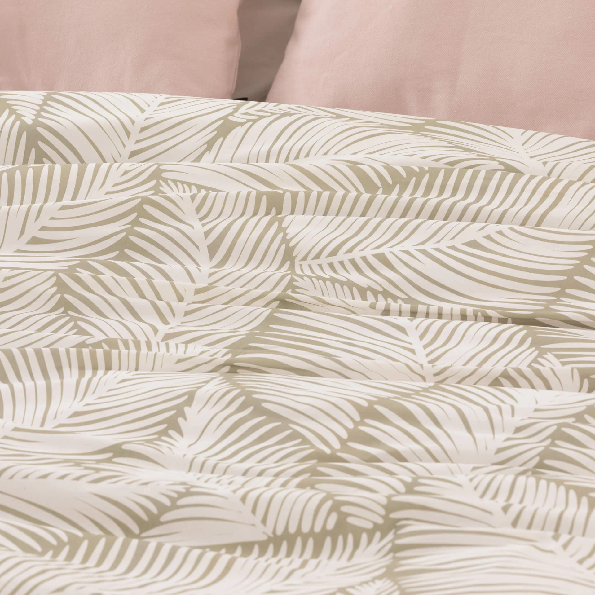 Housse de couette en 100% coton 157 fils Nijar Vert