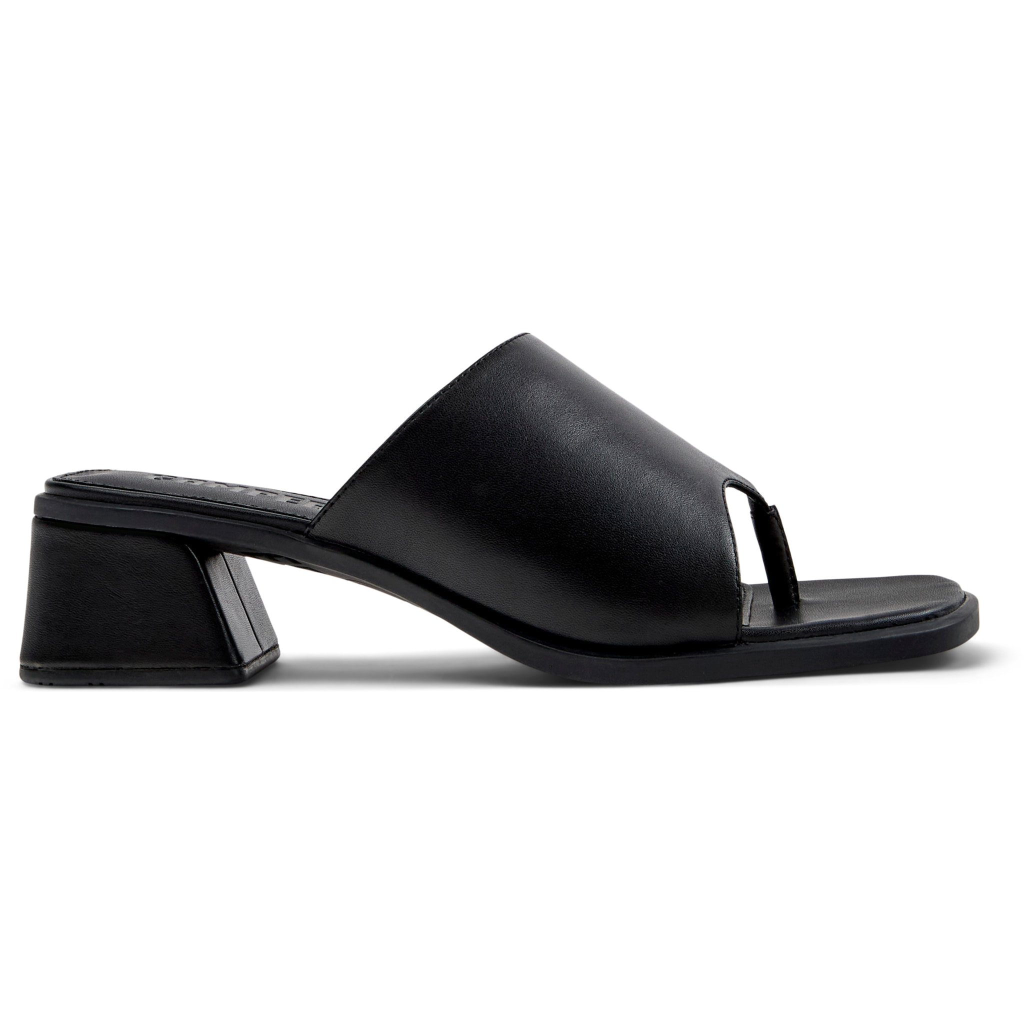 Sandalias - CAMPER Kora Sandal - Negro - Cuero liso
