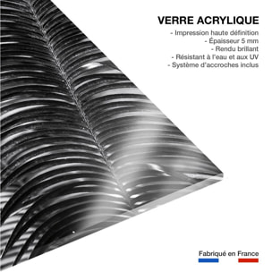 Tableau fleurs Sun palm Tableau plexiglas