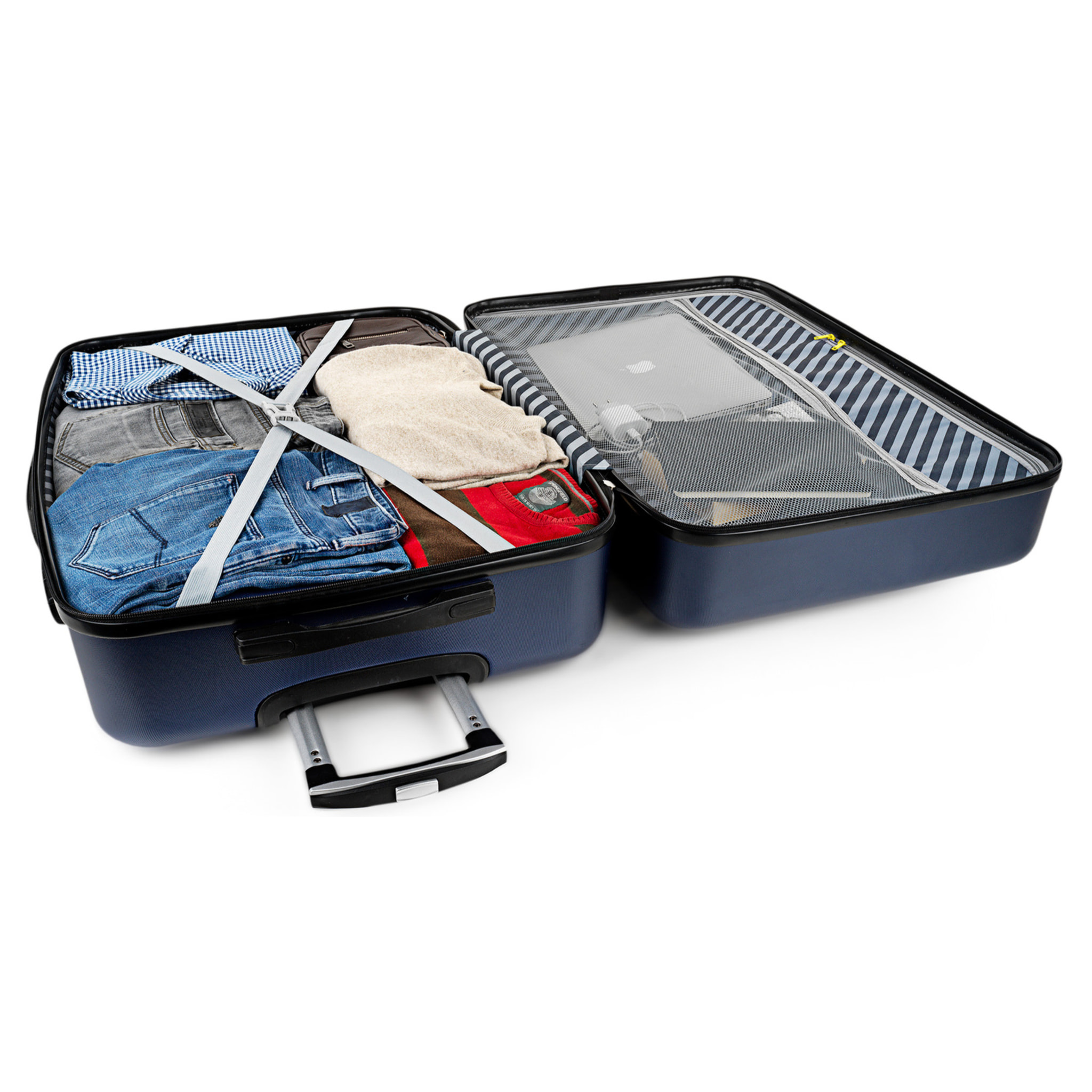 Trolley Frande 70 Cms Itaca Diamond Azul