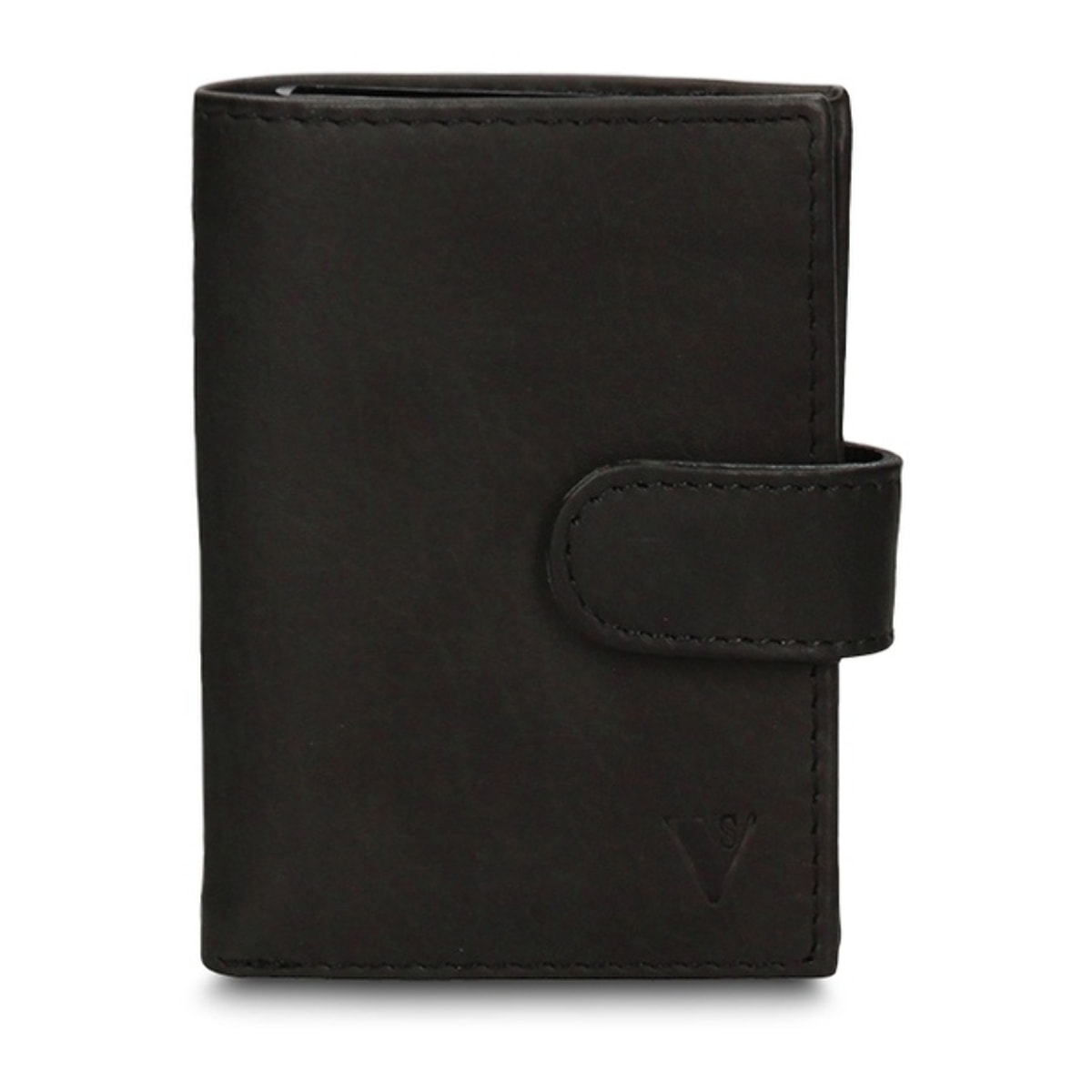 Portafoglio uomo in vera pelle - Modello Astor Prime - Casual - 7.5 x 10.0 x 2.0 cm