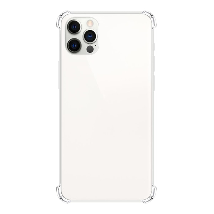 Coque anti-choc avec Bords Renforcés en silicone Transparente iPhone 14 Pro Max