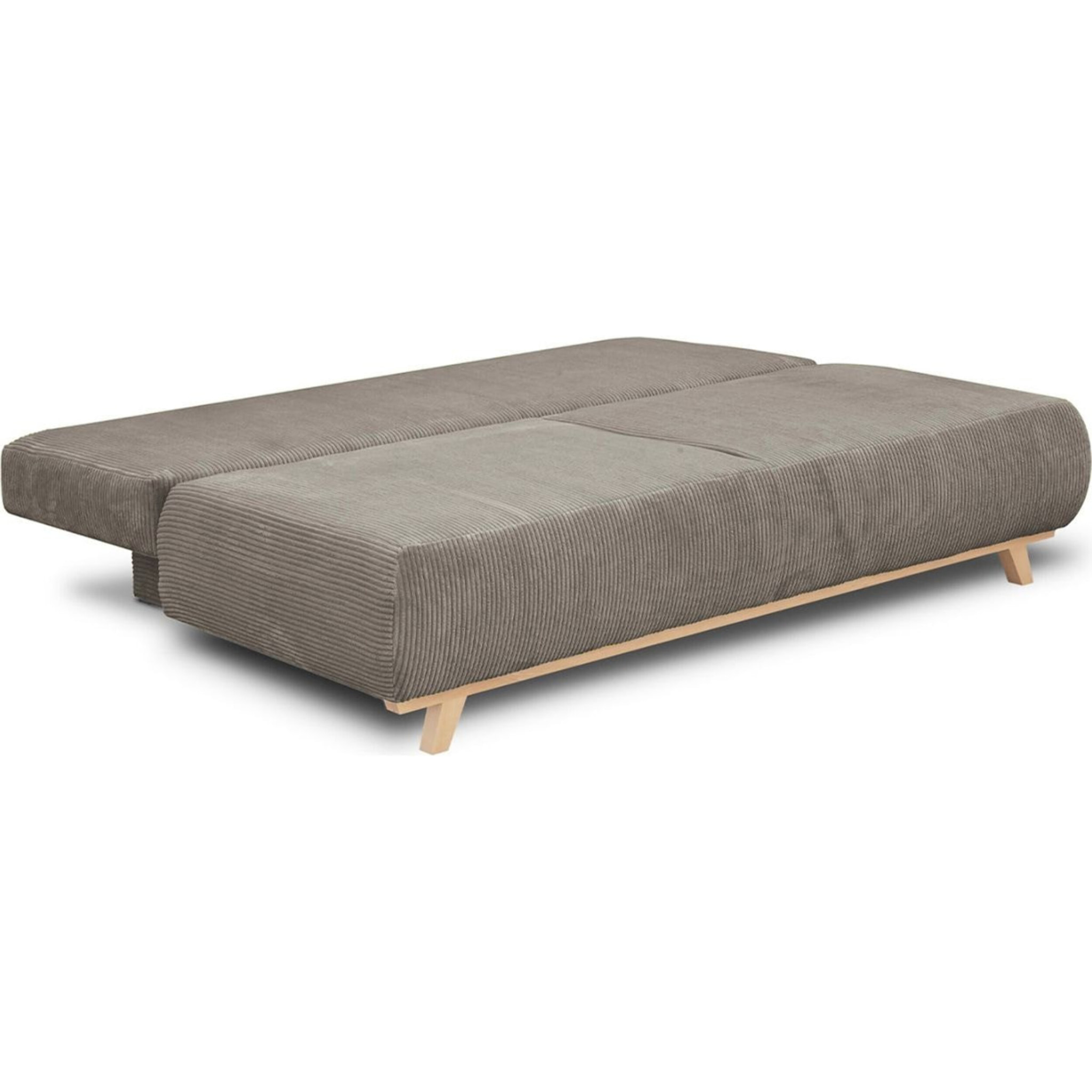 Canapé convertible 3 places en velours côtelé - LARIA