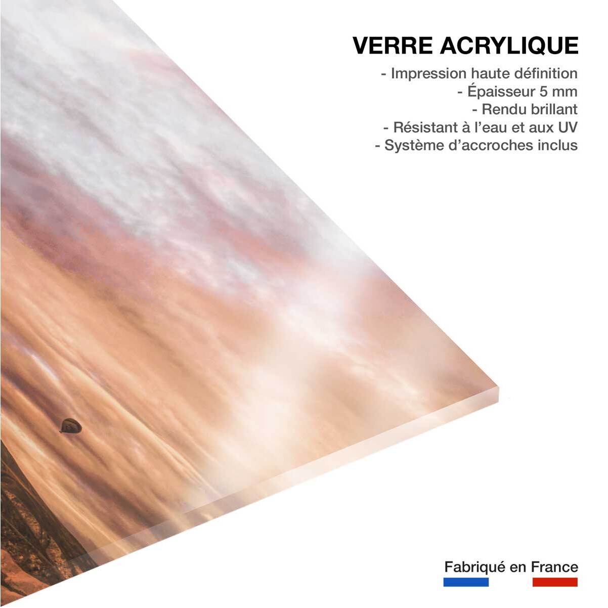 Paysage nature montgolfière en cappadoce  Tableau plexiglas