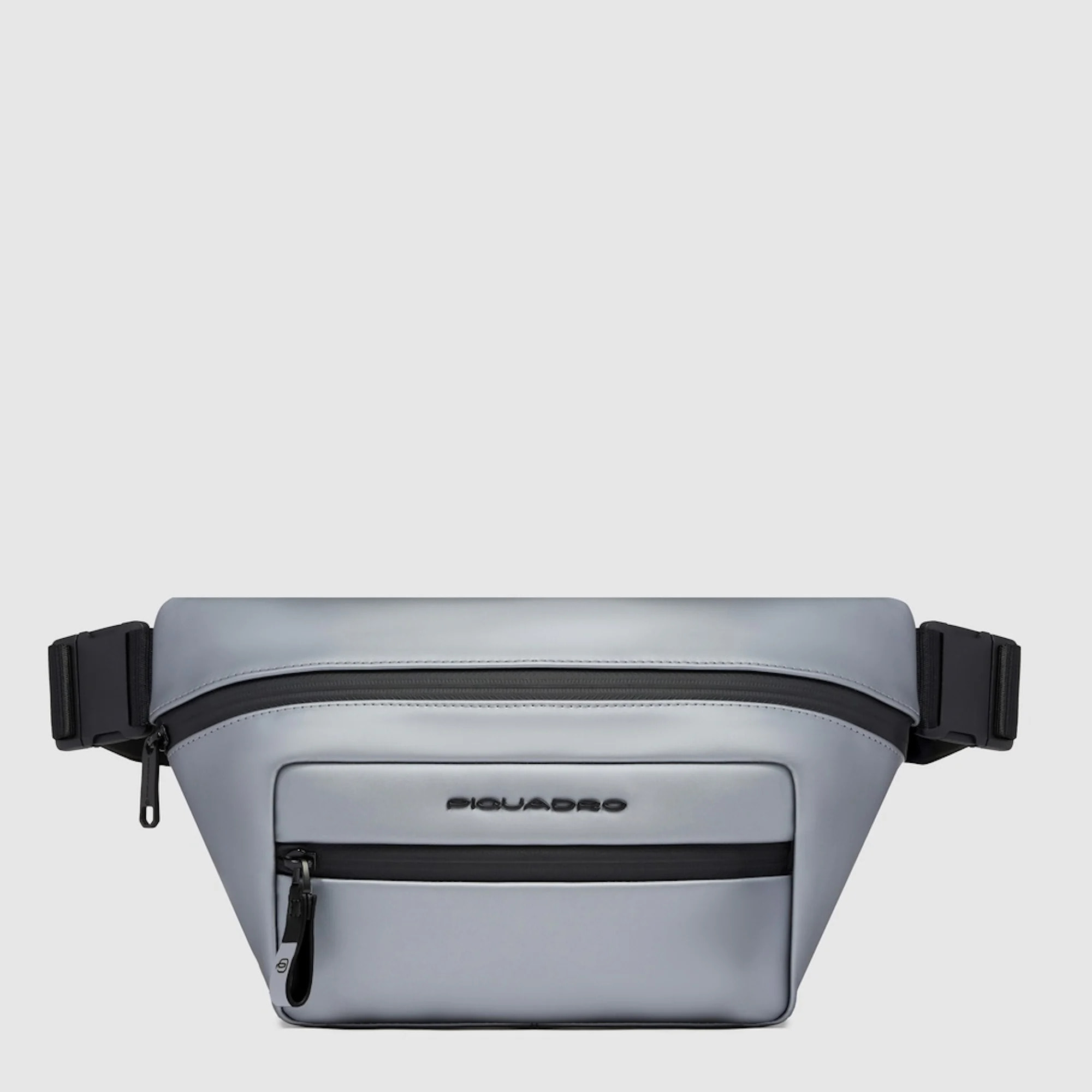 Piquadro Marsupio in tessuto gommato resistente all'acqua con tasca per AirPods® e protezione RFID