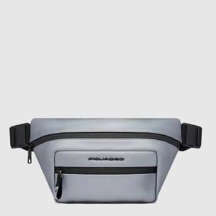 Piquadro Marsupio in tessuto gommato resistente all'acqua con tasca per AirPods® e protezione RFID