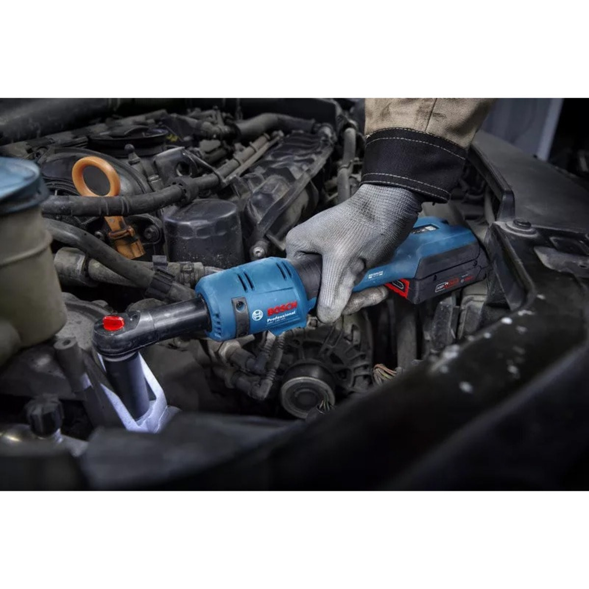 Clé à cliquet GRC 18V-60 Professional sans batterie, ni chargeur - Livrée dans L-Boxx 136 - BOSCH - 06019N8001