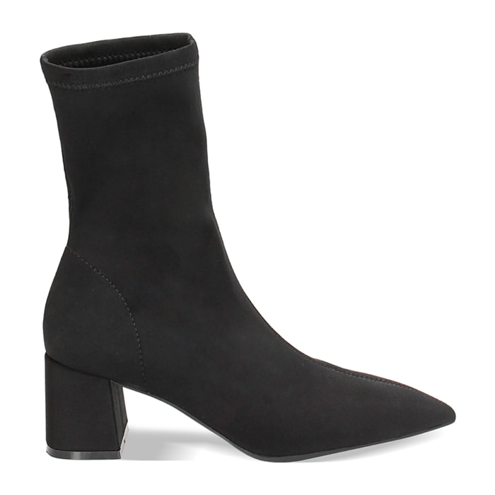 Botines negros de lycra