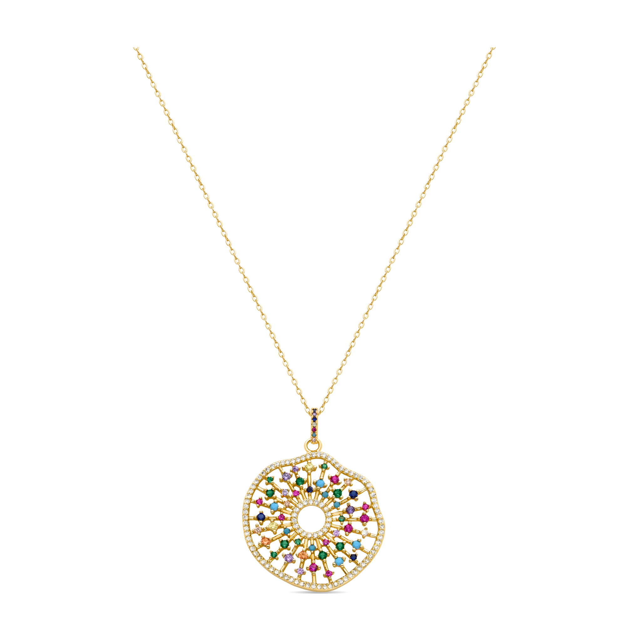 Collar Xodoa acabado oro amarillo 18k
