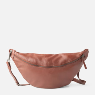 Riñonera BIBA Tonibanana de piel