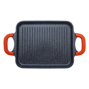 Plancha 45 cm amovible en aluminium
