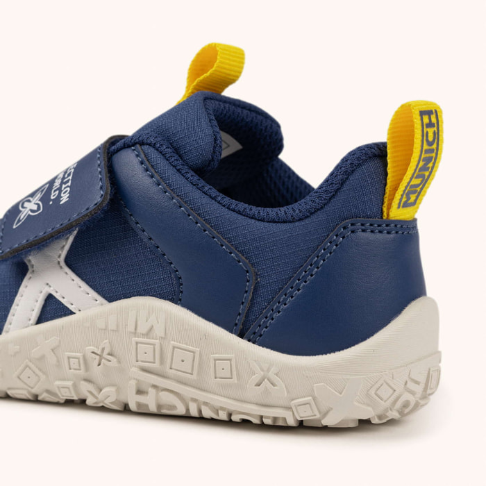 Zapatilla Infantil Barefoot Azul Deportiva MINI LITO VCO 02