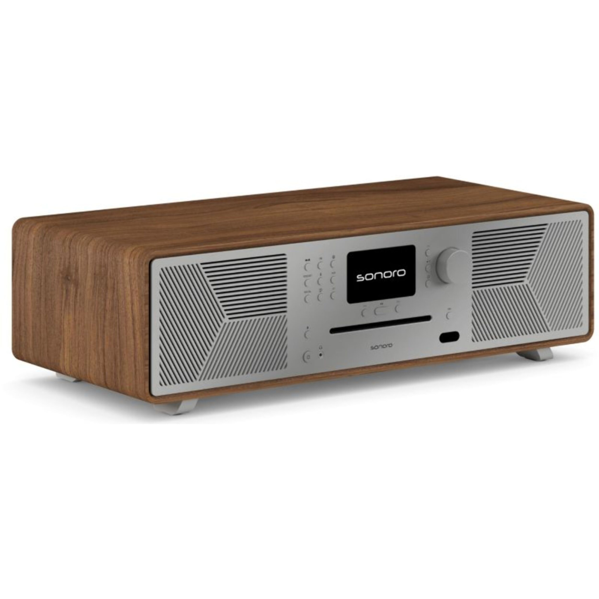 Chaîne HiFi SONORO MEISTERSTUCK (Gen 2) Noyer-Argent