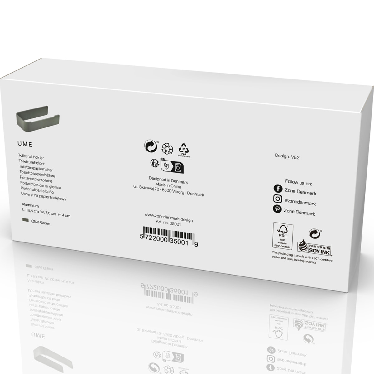 Porte-papier toilette Ume