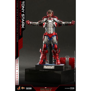 Iron Man 2 Movie Masterpiece Action Figura 1/6 Tony Stark (mark V Suit Up Version) Deluxe 31 Cm Hot Toys