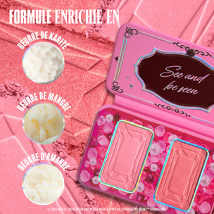 NYX Professional Makeup Collection Limitée Bridgerton Palette Duo Blush WALLFLOWER