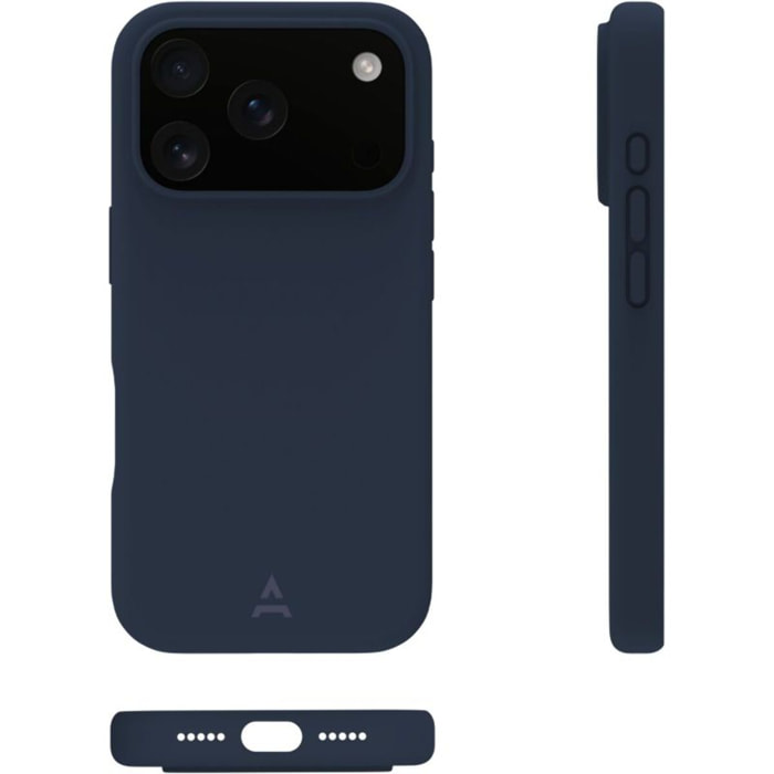 Coque ADEQWAT iPhone 17 Pro Magnétique Bleu