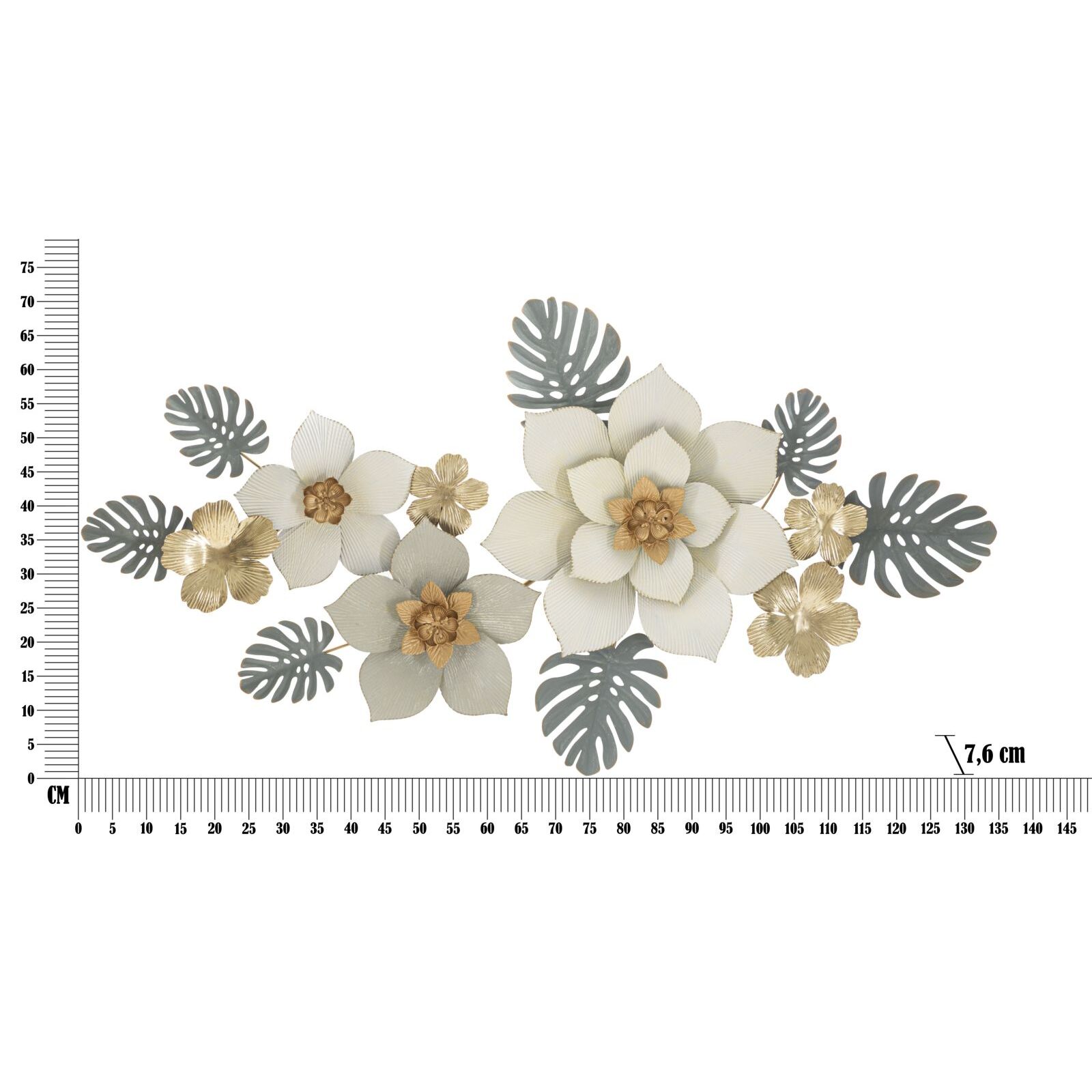 PANNELLO IN FERRO MOTY CM 134,6X7,6X69,9
