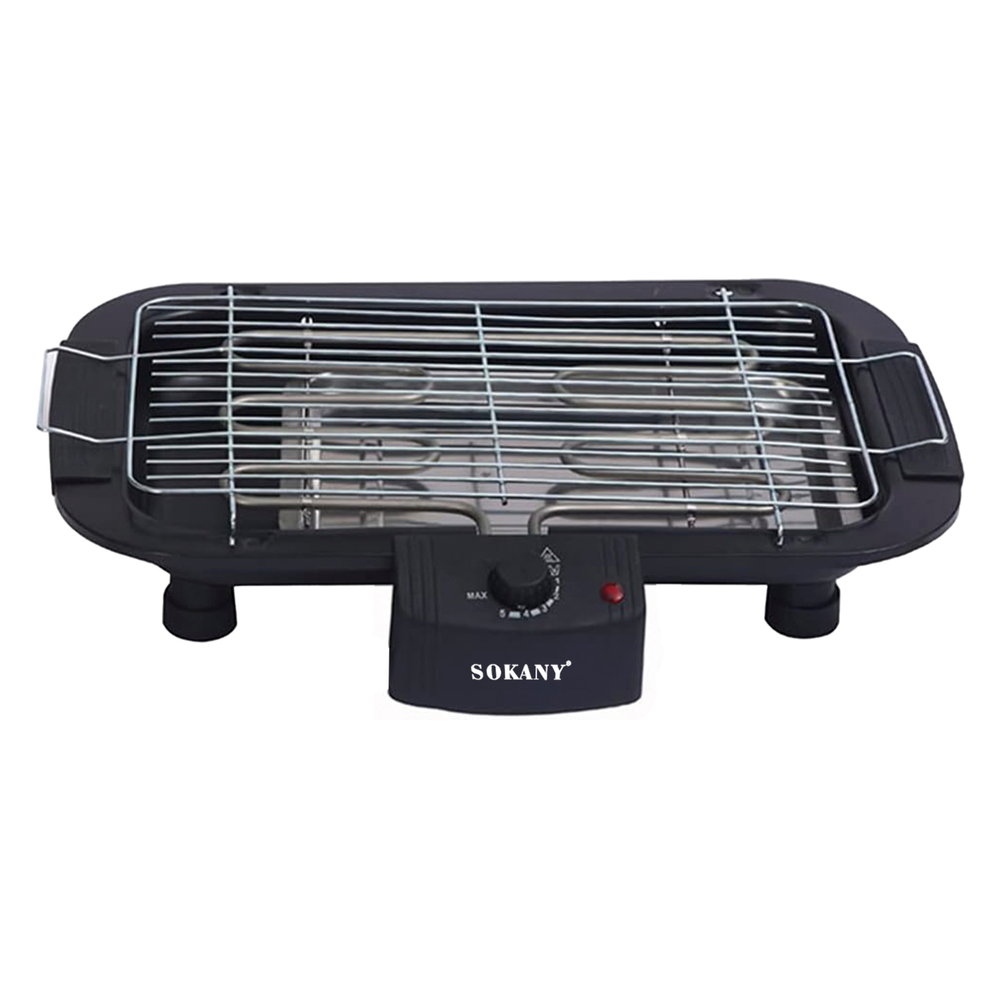 Barbacoa eléctrica de 2000W. Ajustable a 3 alturas.