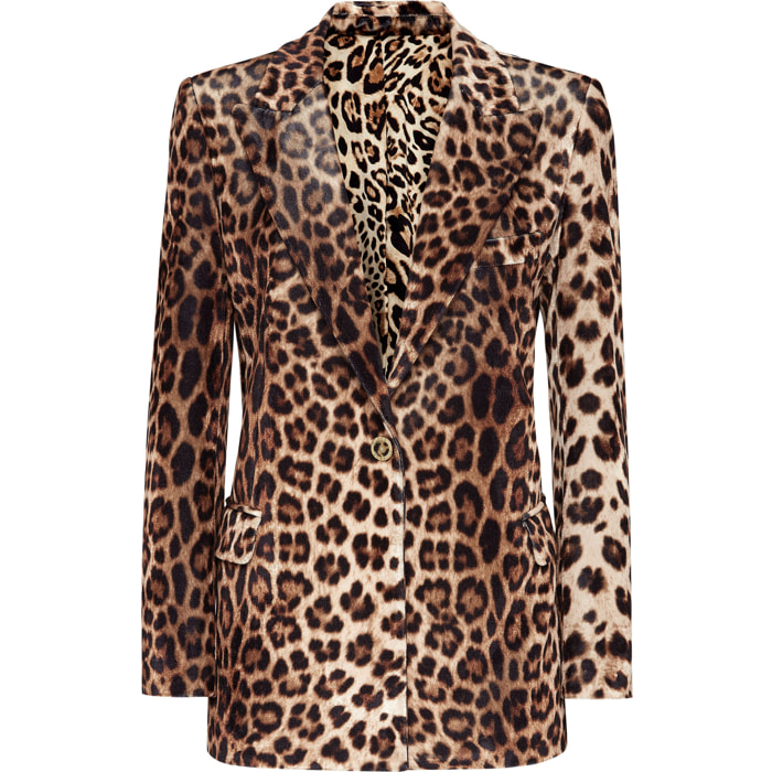 PHILIPP PLEIN Chaqueta LEOPARD