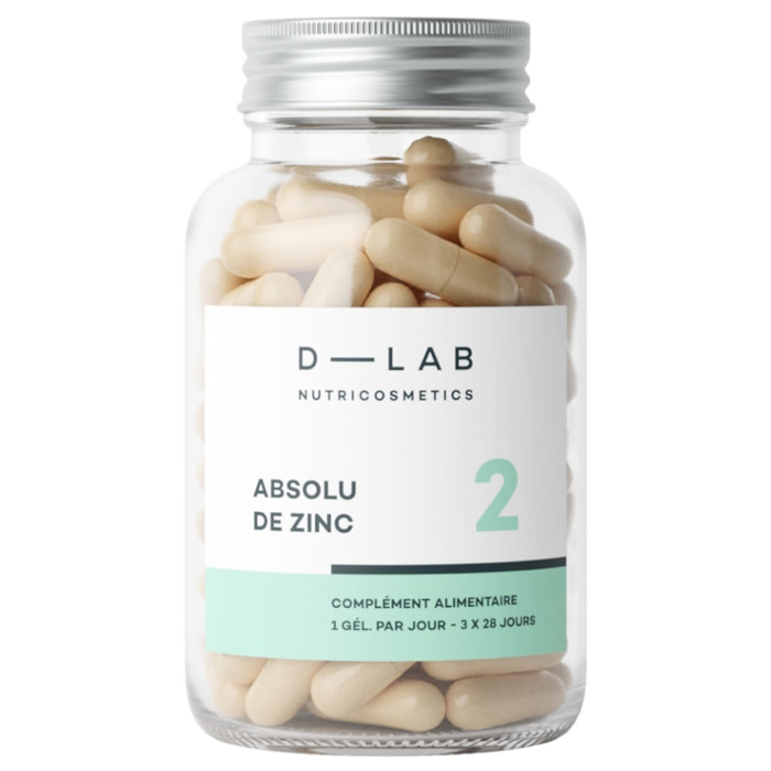 Absolu de Zinc - 3 mois - Compléments Alimentaires