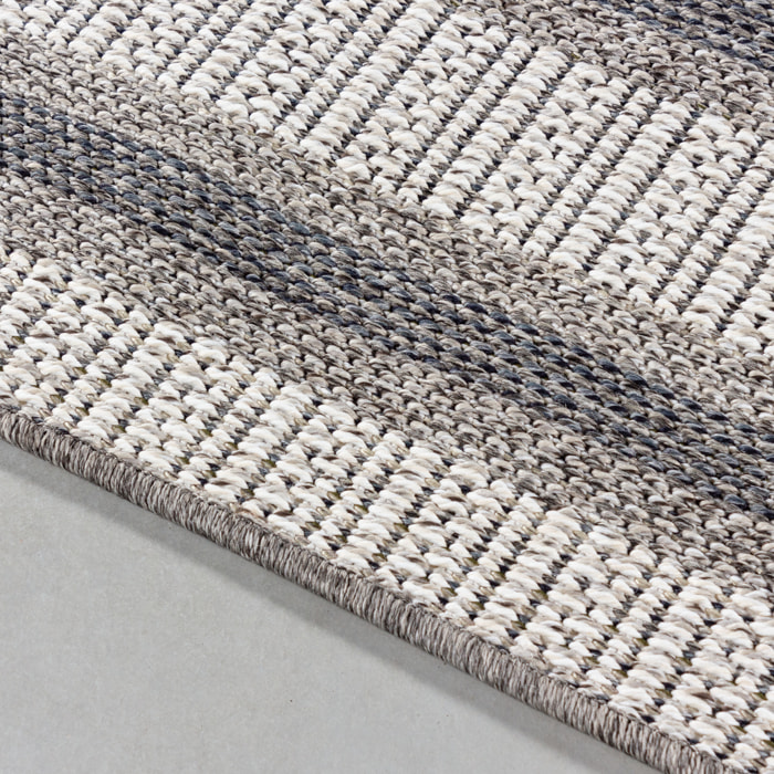 ARUBA - Tapis intérieur / extérieur à motif géométrique crème