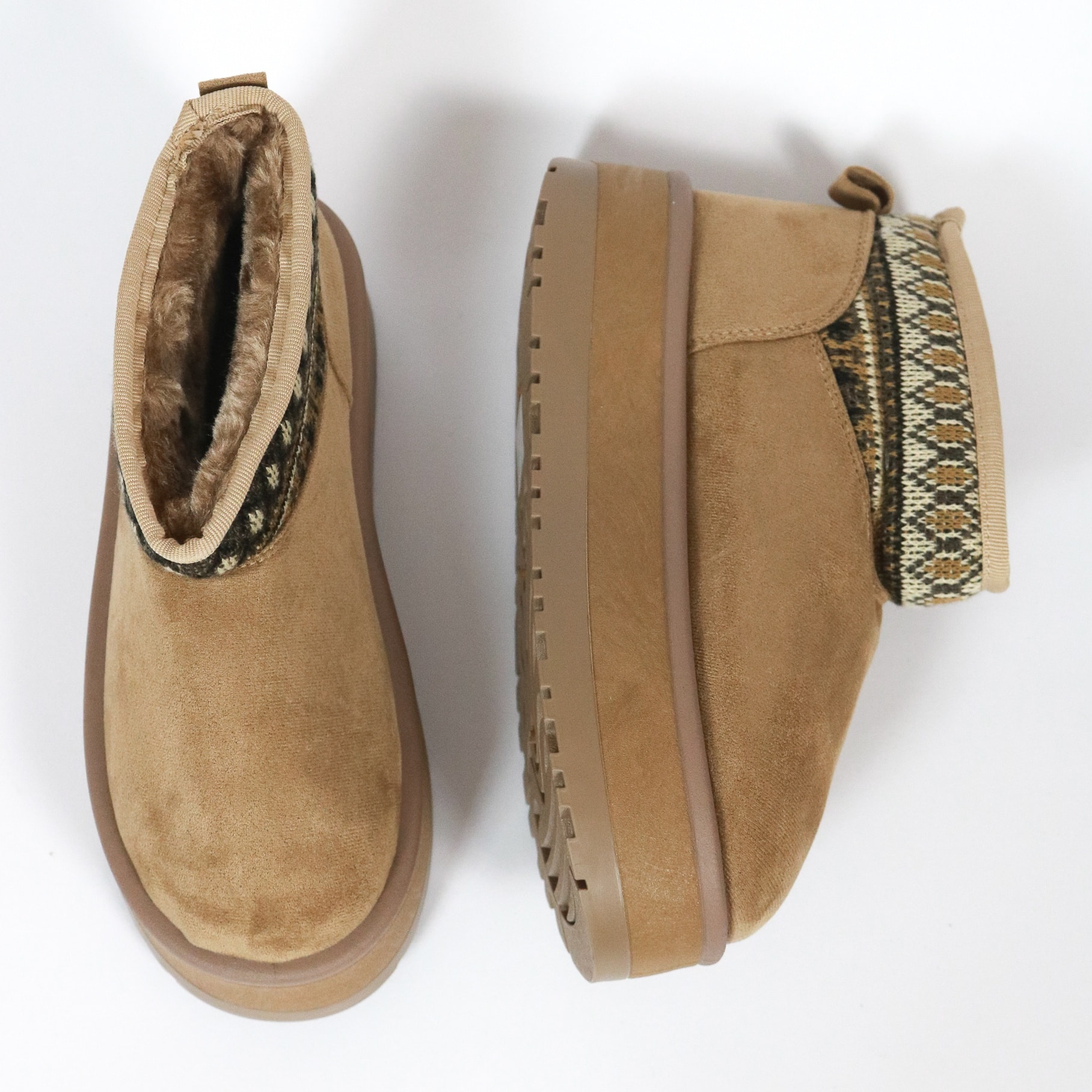 STIVALETTO MAMMUT BORDATO CHOCOLA' KHAKI