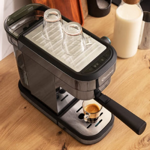 Cecotec Cafetera Express Cafelizzia 890 Dark. Espressos y Cappuccino 1350 W Sist