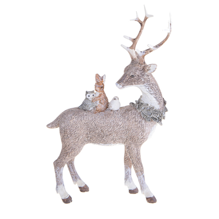 Renna - Pezzi 1 - 20,5xH23x11cm - Bianchi Dino SpA