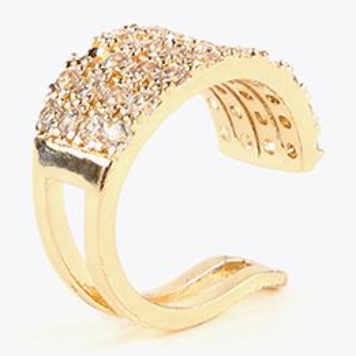 Orecchino piercing in cristallo