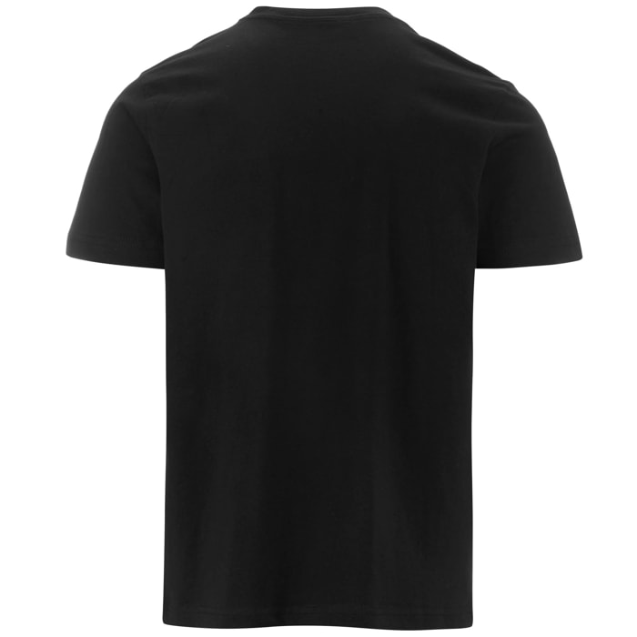 Kappa T-Shirts & Top T-SHIRT LOGO KORPO CAFERS SLIM Nero