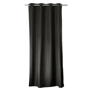 Rideau thermique en microfibre doublée - Gris Foncé