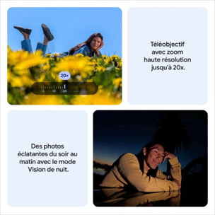 Smartphone GOOGLE Pixel 10 Indigo 256Go