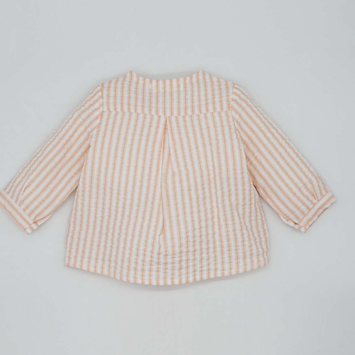 CAMISA RAYAS MANDARNA