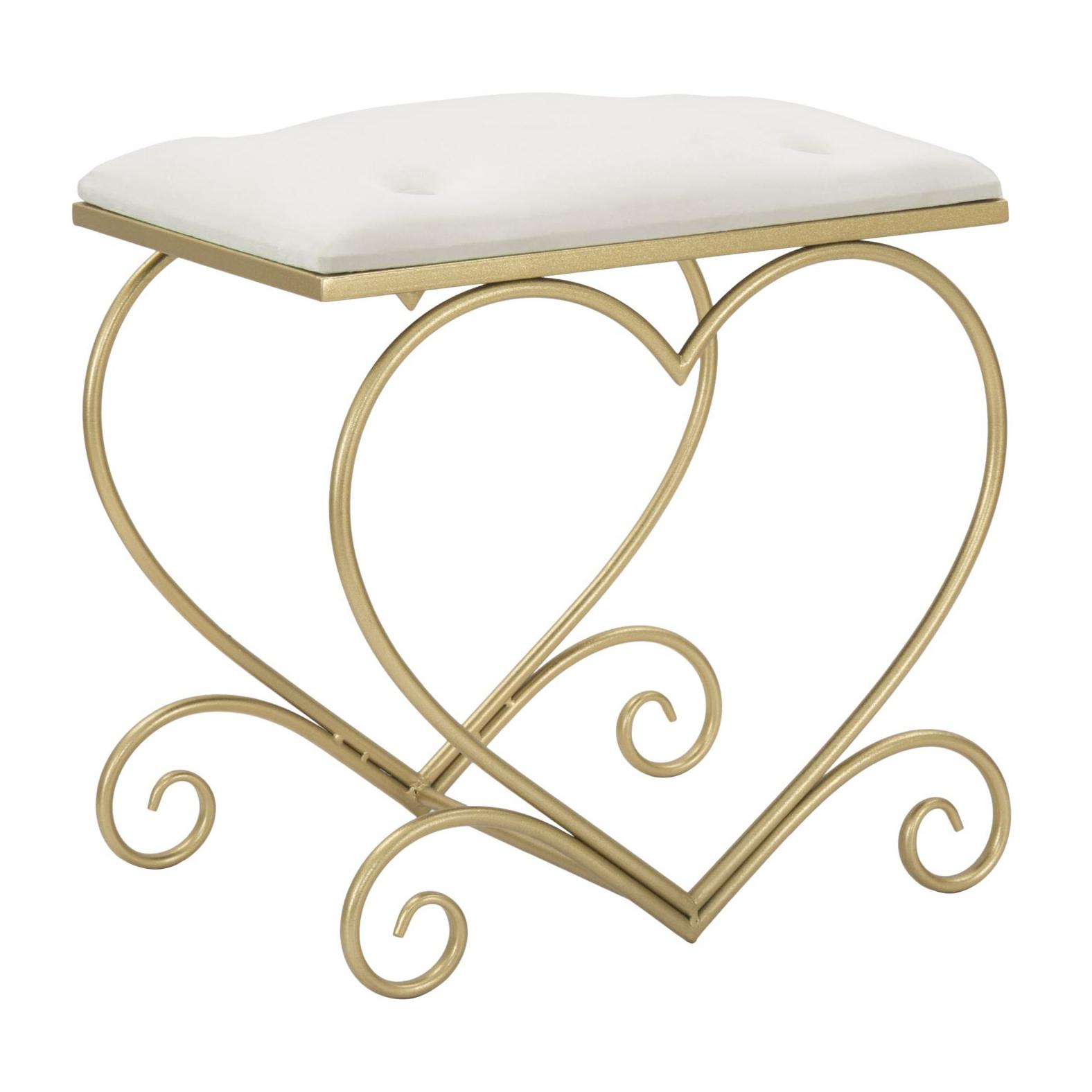 SGABELLO HEART CHARME1921 BICOLORE