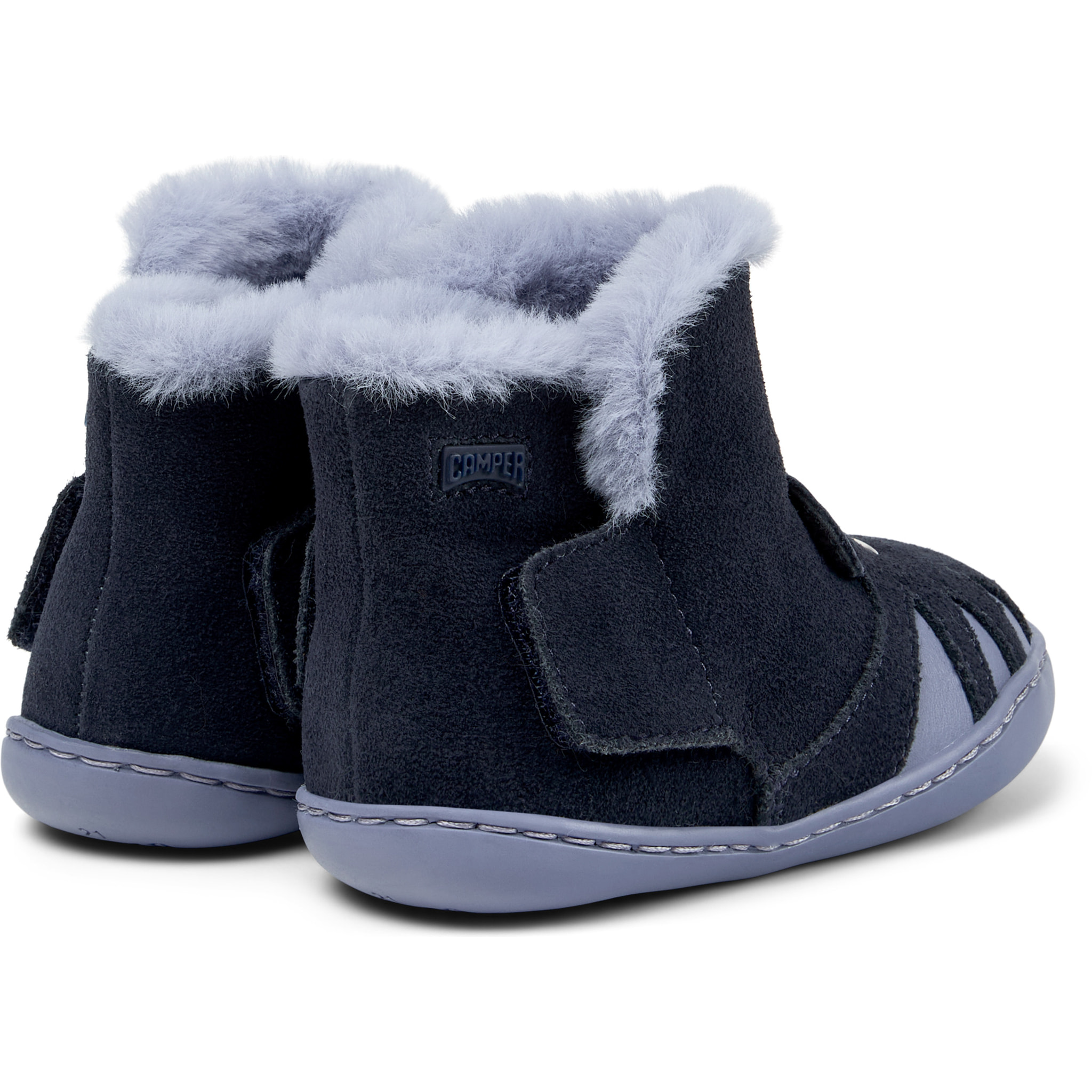 Stivaletti - CAMPER Peu Cami - Blu - Pelle scamosciata