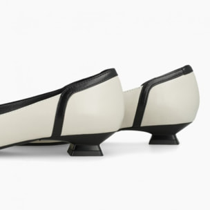 ZAPATOS DE SALÓN BLANCOS BED5529