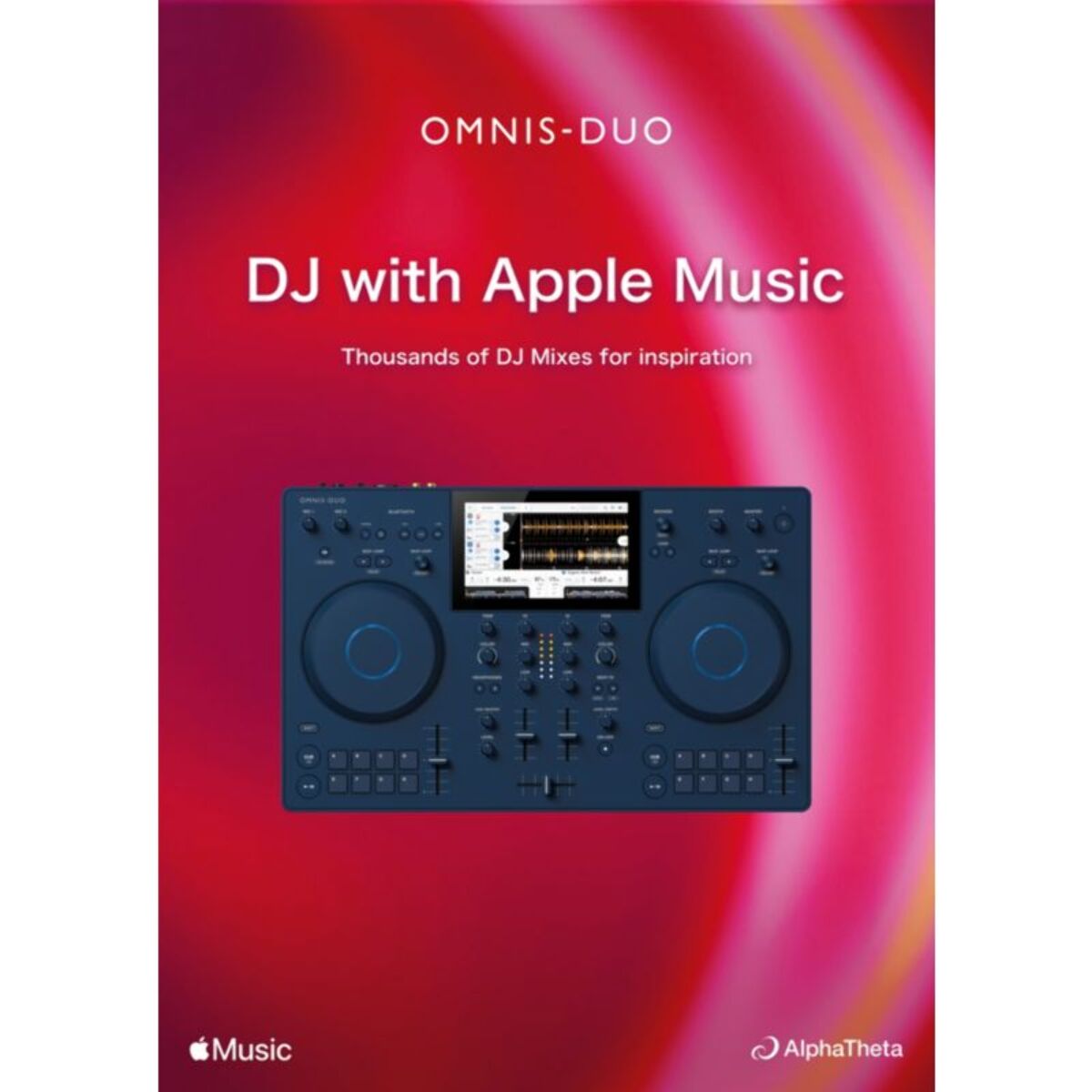 Contrôleur USB ALPHATHETA DJ Autonome Omnis Duo
