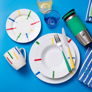 Set 2pc tazas de porcelana, United colors of Benetton