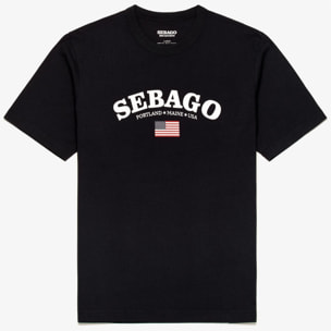 Sebago - T-Shirts & Top Uomo Blu - WISCASSET