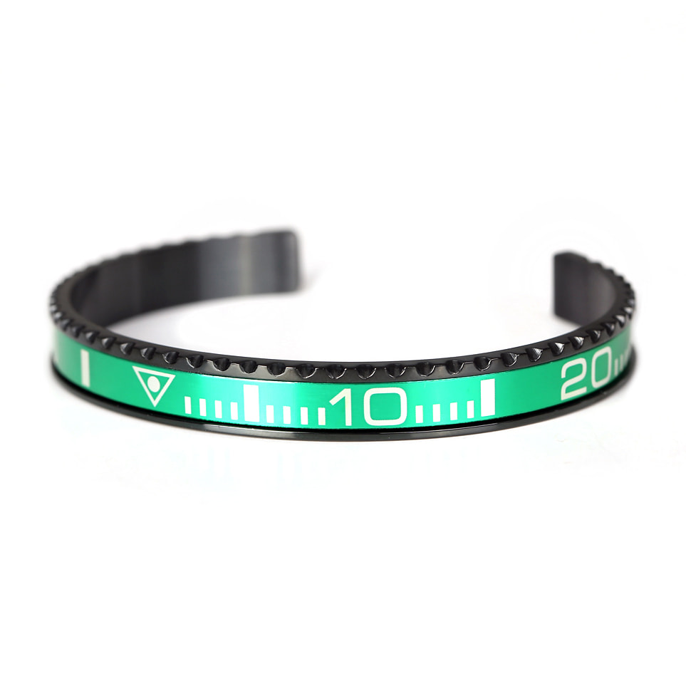 Pulsera Oyster Hombre BK-SUB-GRN