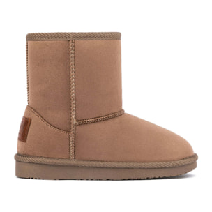 Botas Australianas Logo Water Repellent Taupe B&W