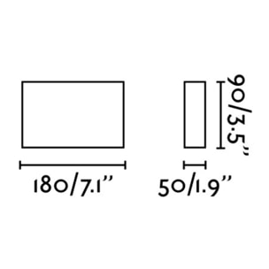 KAULA 180 Aplique inox