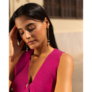 Pendientes largos de mujer